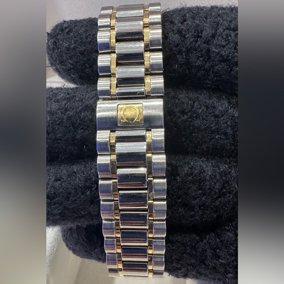 Omega Two-Tone Gold and Silver Watch - Picture 10 of 13